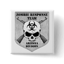 Zombie Response Team: Arizona Division Button