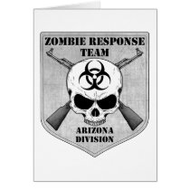 Zombie Response Team: Arizona Division Greeting Card