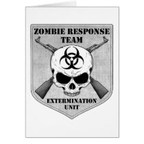 Zombie Response Team Card