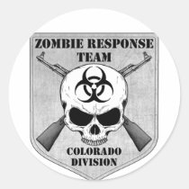 Zombie Response Team: Colorado Division stickers
