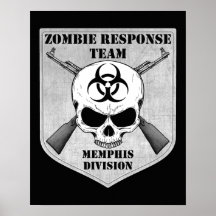 Zombie Response Team: Memphis Division Print