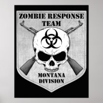 Zombie Response Team: Montana Division posters