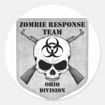 Zombie Response Team: Ohio Division stickers