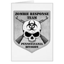 Zombie Response Team: Pennsylvania Division Card