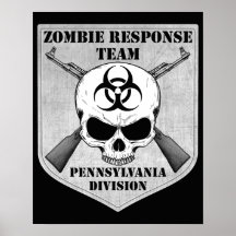 Zombie Response Team: Pennsylvania Division Posters