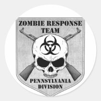 Zombie Response Team: Pennsylvania Division stickers