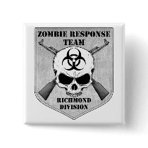 Zombie Response Team: Richmond Division Pins