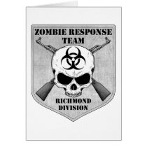 Zombie Response Team: Richmond Division Greeting Cards