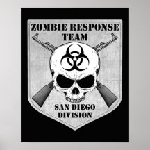 Zombie Response Team: San Diego Division Poster