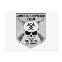 Zombie Response Team: St Louis Division Post Cards