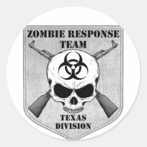 Zombie Response Team: Texas Division stickers