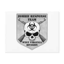 Zombie Response Team: West Virginia Division Postcards