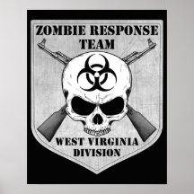 Zombie Response Team: West Virginia Division Posters