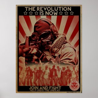 Zombie Revolution Poster - ZETA