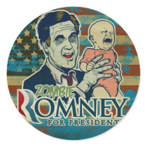 Zombie Romney Sticker Set stickers