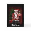 Zombie Santa Card by MDKgraphics Zombie Santa Card