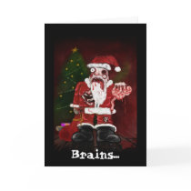 Zombie Santa Card