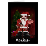 Zombie Santa Card