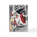 Zombie Santa Christmas Card