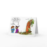 Zombie Santa Christmas Card