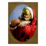 Zombie Santa Christmas card cards