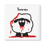 Zombie Sheep Magnet - Baaarains Zombie Sheep Magnet - Baaarains