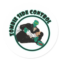 Zombie Side Control Sticker