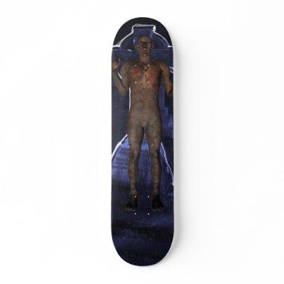 zombie skateboard - Customized by funny_tshirt
