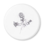 Zombie Sketch Fridge Magnets