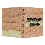Zombie Skin Customizable Binder