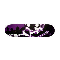 Zombie Skull Skateboard