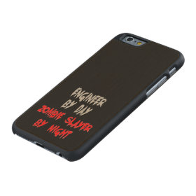 Zombie Slayer Engineer Carved® Maple iPhone 6 Case