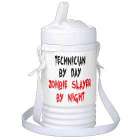 Zombie Slayer Technician Igloo Beverage Cooler