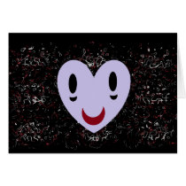 Zombie Smiley Greeting Card
