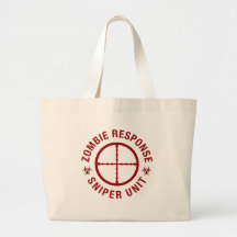 Zombie Sniper Canvas Bag