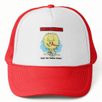 Zombie Snowman Yellow Snow Hat