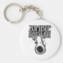 Zombie Squash TM Key Chains