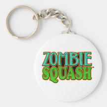 Zombie Squash TM logo Key Chains
