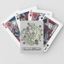 Zombie Squid Playing Cards