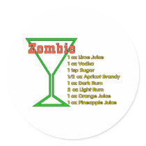 Zombie stickers by orsobear Zombie stickers