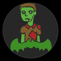 'Zombie' Sticker stickers
