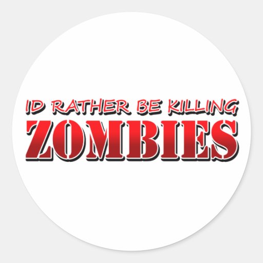Zombie Sticker