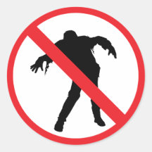 Zombie Sticker