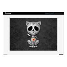 Zombie Sugar Kitten, dark Skins For 15" Laptops