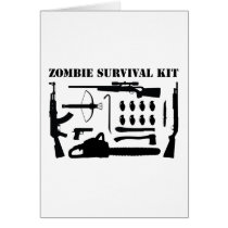 Zombie Survival Kit Cards