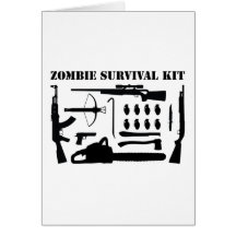 Zombie Survival Kit Cards