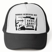Zombie Survival Kit Trucker Hat