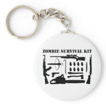 Zombie Survival Kit Keychains