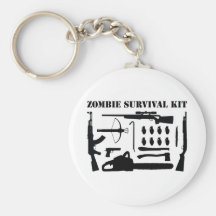 Zombie Survival Kit Keychains