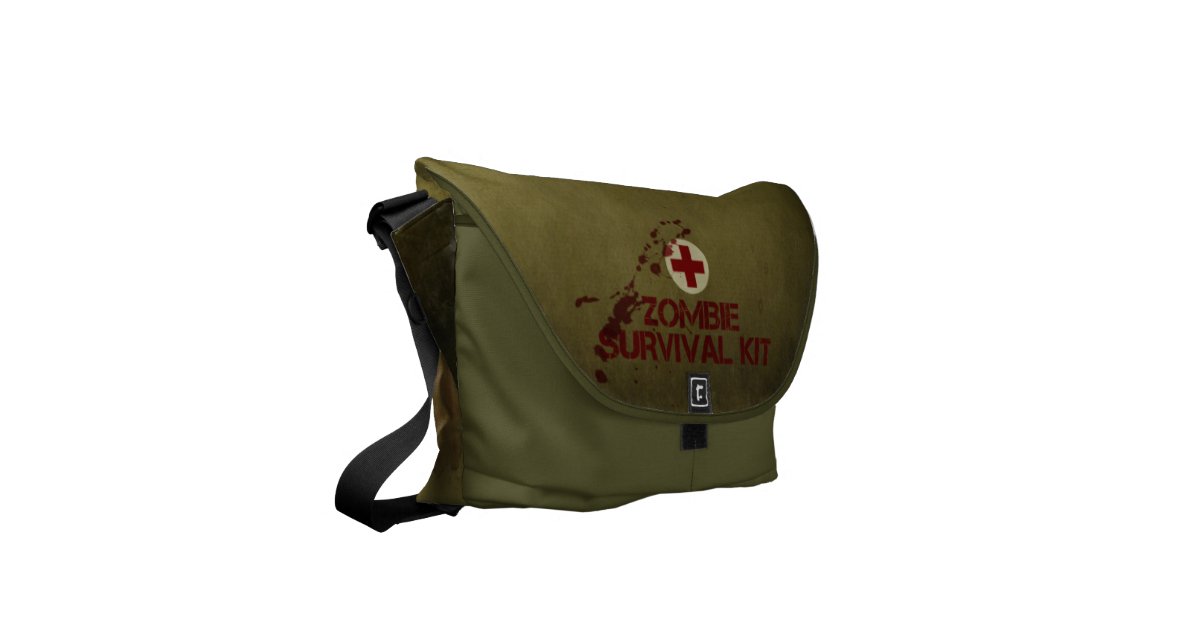 zombie messenger bag